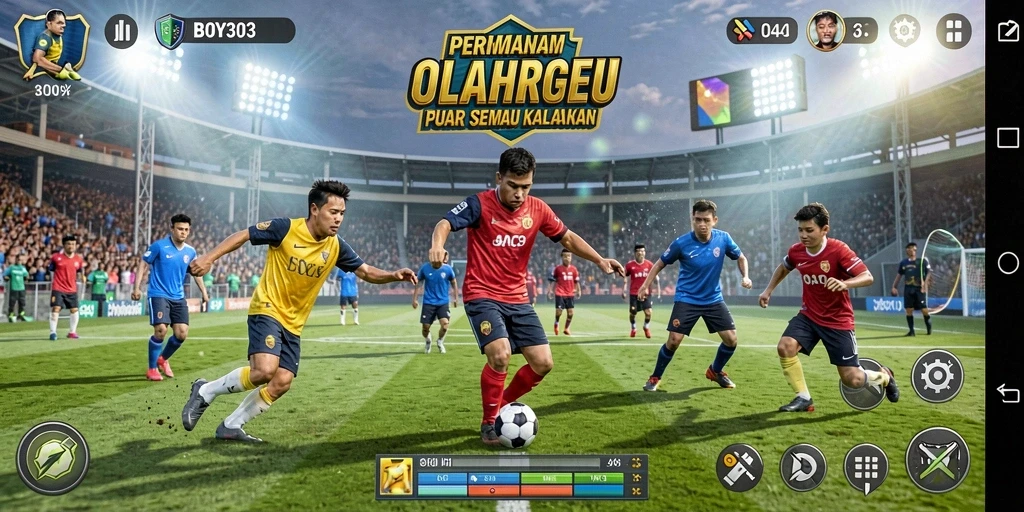 Screenshot gameplay yang menarik dari BOY303 dengan berbagai olahraga.