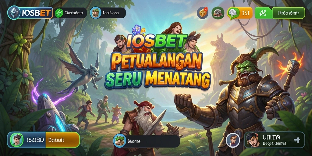Gameplay seru di dunia petualangan IOSBET yang menantang.