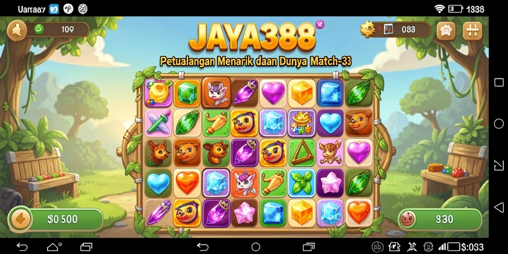 Gameplay seru JAYA388 dengan kombinasi warna yang menantang.