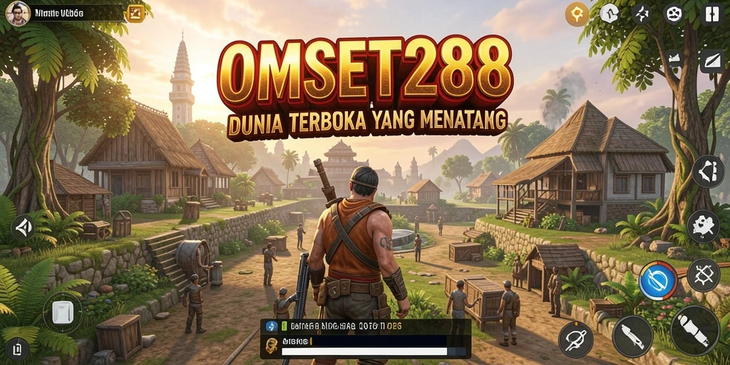Tangkapan layar gameplay OMSET288 menampilkan petualangan Open World yang menakjubkan.