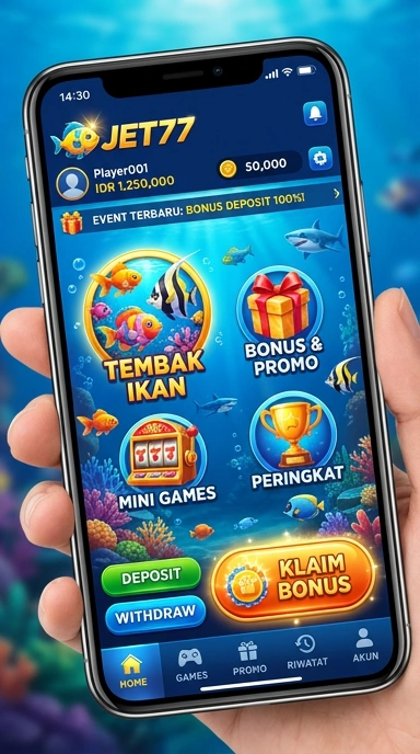 Fitur keamanan aplikasi jet77 yang andal.